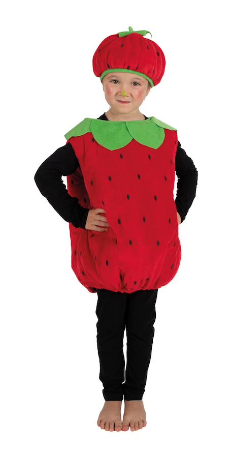 Déguisement enfant fraise Rouge 1 - vertbaudet enfant 