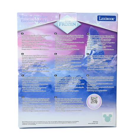 La reine des neiges karaoke bluetooth avec 2 micros sans fil BLEU 4 - vertbaudet enfant 