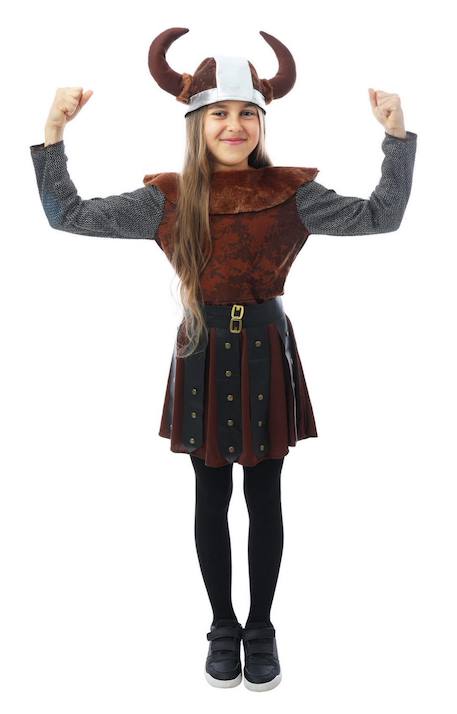 Déguisement enfant viking Marron 1 - vertbaudet enfant 