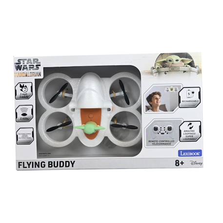 Pod volant Grogu télécommandé - Star Wars Blanc 5 - vertbaudet enfant 