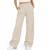 Pantalon de jogging fille fleece Beige+Rose 2 - vertbaudet enfant 