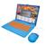 Ordinateur portable éducatif bilingue hot wheels (fr/en) BLEU 1 - vertbaudet enfant 