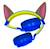 Casque lumineux pliable bluetooth et filaire chase de la pat' patroulle avec limitation du volume BLEU 3 - vertbaudet enfant 