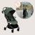 Poussette ultra-compacte sia 5,9 kg compatible avion avec moustiquaire Beige sand+Beige taupe+Blue sky+Green emerald+Pink rose 20 - vertbaudet enfant 