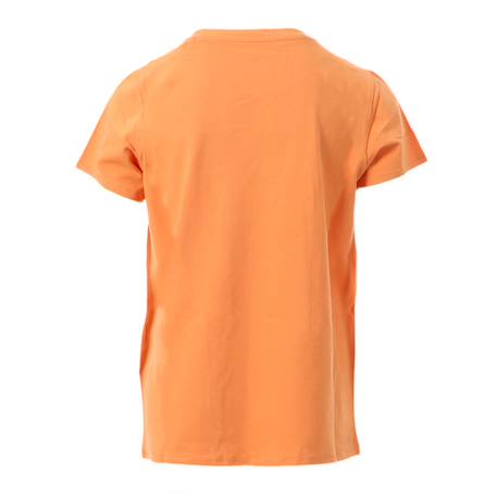 T-shirt fille à manches courtes ribelles Bordeaux+Jaune+Orange 9 - vertbaudet enfant 
