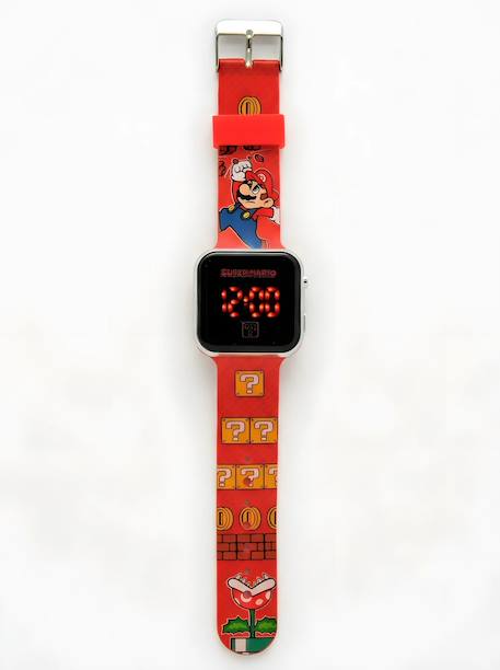 Montre led super mario nintendo enfant bracelet réglable Rouge 1 - vertbaudet enfant 