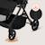 Poussette tout-terrain tansi légère avec roues graveltech, amortissement et pliage à une main Beige sand+Beige taupe+Black onyx+Green emerald 14 - vertbaudet enfant 