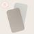 2 x draps-housses en bambou 80 x 40 cm, doux, respirants et universels Beige+Grey 6 - vertbaudet enfant 