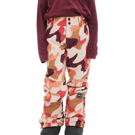 Pantalon de ski imprimé fille star printed Rouge 1 - vertbaudet enfant 