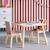 Table carrée enfant bois de pin 2 assises - judith Blanc+Jaune+Rose+Terracotta+Vert+Vert olive 16 - vertbaudet enfant 