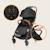 Poussette canne compacte julie one légère et pliable jusqu’à 22 kg avec accessoires Black+Stone grey 2 - vertbaudet enfant 
