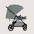 Poussette compacte emerald légère avec amortissement, pliage à une main et grand panier Beige sand+Green forest+Grey stone 8 - vertbaudet enfant 