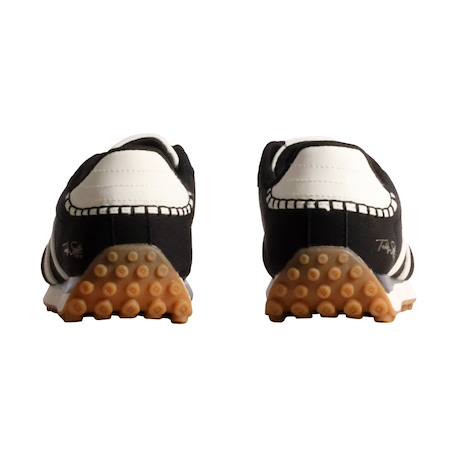 Baskets basses fille à lacets Bordeaux+Noir 10 - vertbaudet enfant 