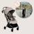 Poussette ultra-compacte sia 5,9 kg compatible avion avec moustiquaire Beige sand+Beige taupe+Blue sky+Green emerald+Pink rose 2 - vertbaudet enfant 