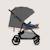 Poussette compacte emerald légère avec amortissement, pliage à une main et grand panier Beige sand+Green forest+Grey stone 14 - vertbaudet enfant 