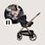Poussette trio carmine jusqu’à 22 kg avec nacelle, siège-auto et accessoires Beige sand+Grey stone 3 - vertbaudet enfant 
