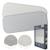 2 x draps-housses en bambou 80 x 40 cm, doux, respirants et universels Beige+Grey 7 - vertbaudet enfant 