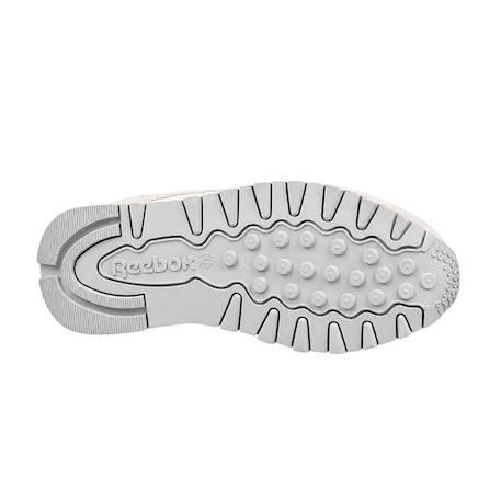 Baskets fille en cuir Blanc, gris, rose 3 - vertbaudet enfant 