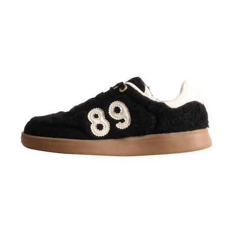 Baskets basses fille à lacets Beige+Noir 8 - vertbaudet enfant 