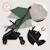 Poussette ultra-compacte sia 5,9 kg compatible avion avec moustiquaire Beige sand+Beige taupe+Blue sky+Green emerald+Pink rose 24 - vertbaudet enfant 