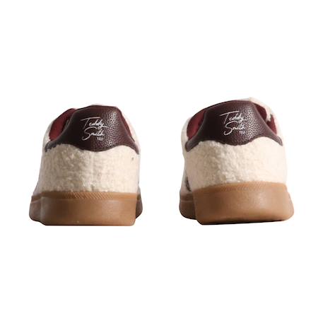 Baskets basses fille à lacets Beige+Noir 4 - vertbaudet enfant 