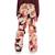 Pantalon de ski imprimé fille star printed Rouge 3 - vertbaudet enfant 