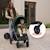 Poussette 2en1 layla jusqu’à 22 kg avec nacelle et accessoires Beige sand+Beige taupe+Black onyx+Green forest 10 - vertbaudet enfant 