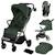 Poussette compacte cloe plus avec grandes roues, pliage automatique et ventilation Beige sand+Black onyx+Green sage 13 - vertbaudet enfant 