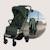 Poussette compacte cloe plus avec grandes roues, pliage automatique et ventilation Beige sand+Black onyx+Green sage 16 - vertbaudet enfant 