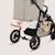 Poussette compacte emerald légère avec amortissement, pliage à une main et grand panier Beige sand+Green forest+Grey stone 4 - vertbaudet enfant 