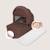 Poussette 3en1 freya avec nacelle, siège-auto et habillage pluie Beige sand+Black onyx+Brown chocolate 15 - vertbaudet enfant 
