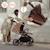 Poussette combinée 2en1 mika plus avec nacelle et accessoires Beige sand+Black onyx+Green olive+Grey stone+Mocha mousse 28 - vertbaudet enfant 