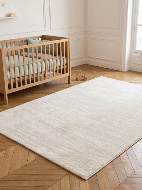Tapis velours à poils ras kitzbuhel Beige sable 2 - vertbaudet enfant 