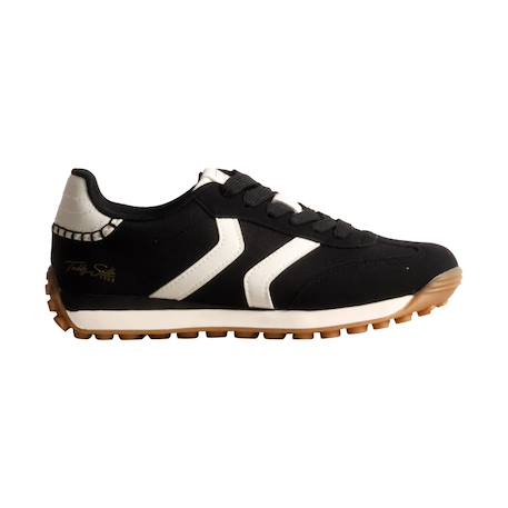 Baskets basses fille à lacets Bordeaux+Noir 7 - vertbaudet enfant 