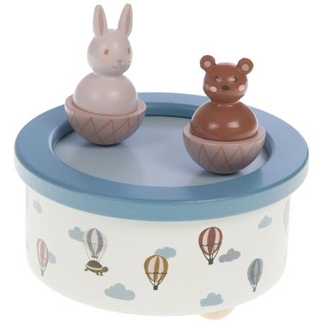 Boite à musique montgolfière Bleu 1 - vertbaudet enfant 