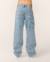 Jeans enfant hyped garçon Bleu délavé+Noir délavé 4 - vertbaudet enfant 