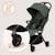 Poussette ultra-compacte sia 5,9 kg compatible avion avec moustiquaire Beige sand+Beige taupe+Blue sky+Green emerald+Pink rose 22 - vertbaudet enfant 
