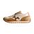 Baskets basses fille à lacets Beige+Bordeaux+Marron 2 - vertbaudet enfant 