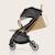 Poussette canne compacte julie one légère et pliable jusqu’à 22 kg avec accessoires Black+Stone grey 4 - vertbaudet enfant 