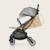 Poussette canne compacte julie one légère et pliable jusqu’à 22 kg avec accessoires Black+Stone grey 10 - vertbaudet enfant 