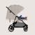 Poussette compacte emerald légère avec amortissement, pliage à une main et grand panier Beige sand+Green forest+Grey stone 2 - vertbaudet enfant 