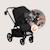 Poussette duo carmine jusqu’à 22 kg avec nacelle et accessoires Beige sand+Black onyx+Brown chocolate+Grey stone 10 - vertbaudet enfant 