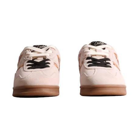 Baskets fille basses à lacets Beige   leopard+Kaki   jaune 5 - vertbaudet enfant 
