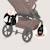 Poussette 3en1 freya avec nacelle, siège-auto et habillage pluie Beige sand+Black onyx+Brown chocolate 16 - vertbaudet enfant 