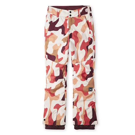 Pantalon de ski imprimé fille star printed Rouge 4 - vertbaudet enfant 