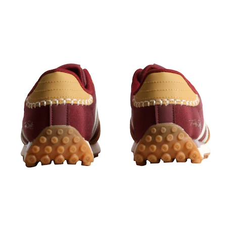 Baskets basses fille à lacets Bordeaux+Noir 4 - vertbaudet enfant 