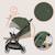 Poussette ultra-compacte bess légère avec pliage rapide, compatible avion Beige sand+Green forest+Grey stone 12 - vertbaudet enfant 