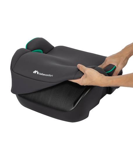 Siège auto réhausseur gaia i-safe Mineral black+Mineral graphite 7 - vertbaudet enfant 
