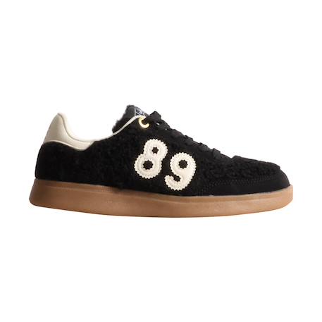 Baskets basses fille à lacets Beige+Noir 7 - vertbaudet enfant 