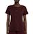 T-shirt fille à manches courtes ribelles Bordeaux+Jaune+Orange 2 - vertbaudet enfant 